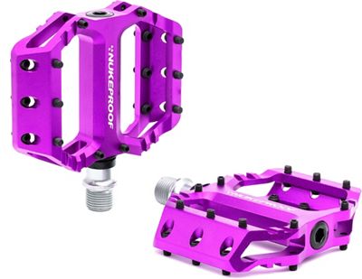 Nukeproof Urchin Youth Flat Mountain Bike Pedals - Purple, Purple