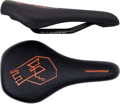 Nukeproof Urchin Youth Mountain Bike Saddle - Red, Red