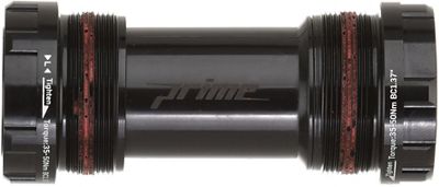 Prime Threaded Bottom Bracket (Shimano) - Black - 68mm English Thread - 24mm Spindle}, Black