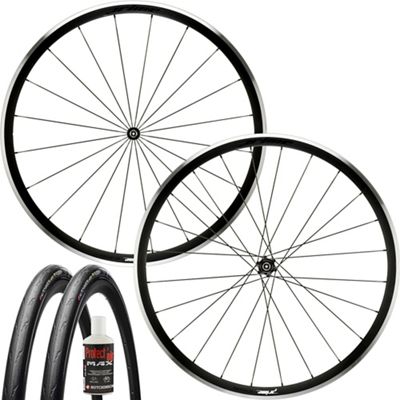 Set di ruote Prime Attaquer con kit tubeless - nero - 700c, nero