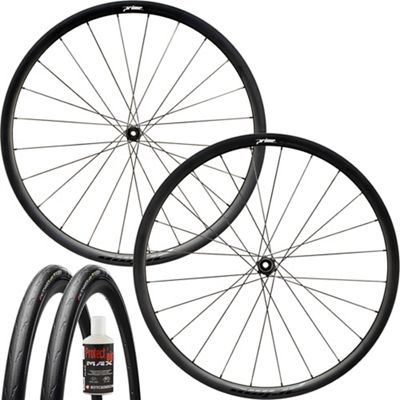 Set di ruote Prime Attaquer Disc con kit tubeless - nero - 700c, nero