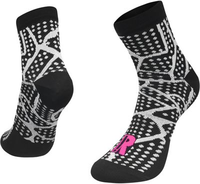 Calzini Ratio Satellite (10cm)  - nero - bianco - M/L, nero - bianco