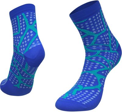 Ratio 10cm Sock - Satellite SS20 - Blue - L/XL}, Blue