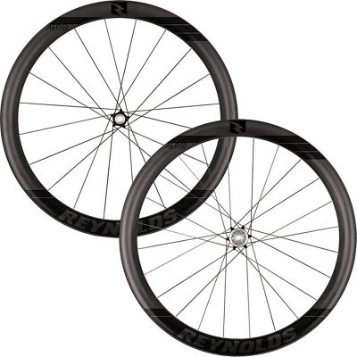 Reynolds Aero 46 Black Label Carbon Disc Wheelset - Shimano}, Black