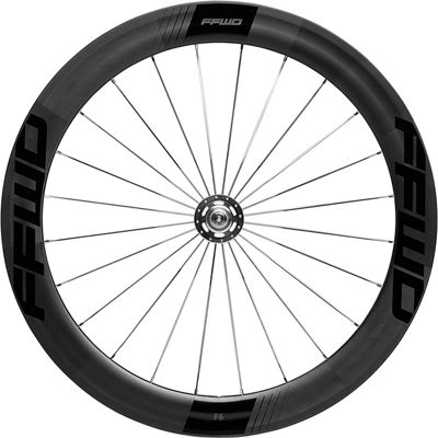 Fast Forward F6T Front Track Wheel - Black - 700c}, Black