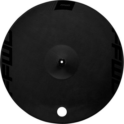 Fast Forward Disc 1K Rear Tubular Track Wheel - Black - 700c}, Black