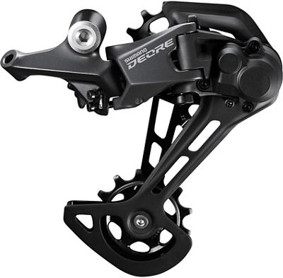 Shimano M5100 Deore 11Sp Shadow+ Rear Derailleur - Black - Long Cage}, Black