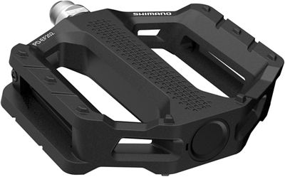 Shimano EF202 Flat Mountain Bike Pedals - Black, Black