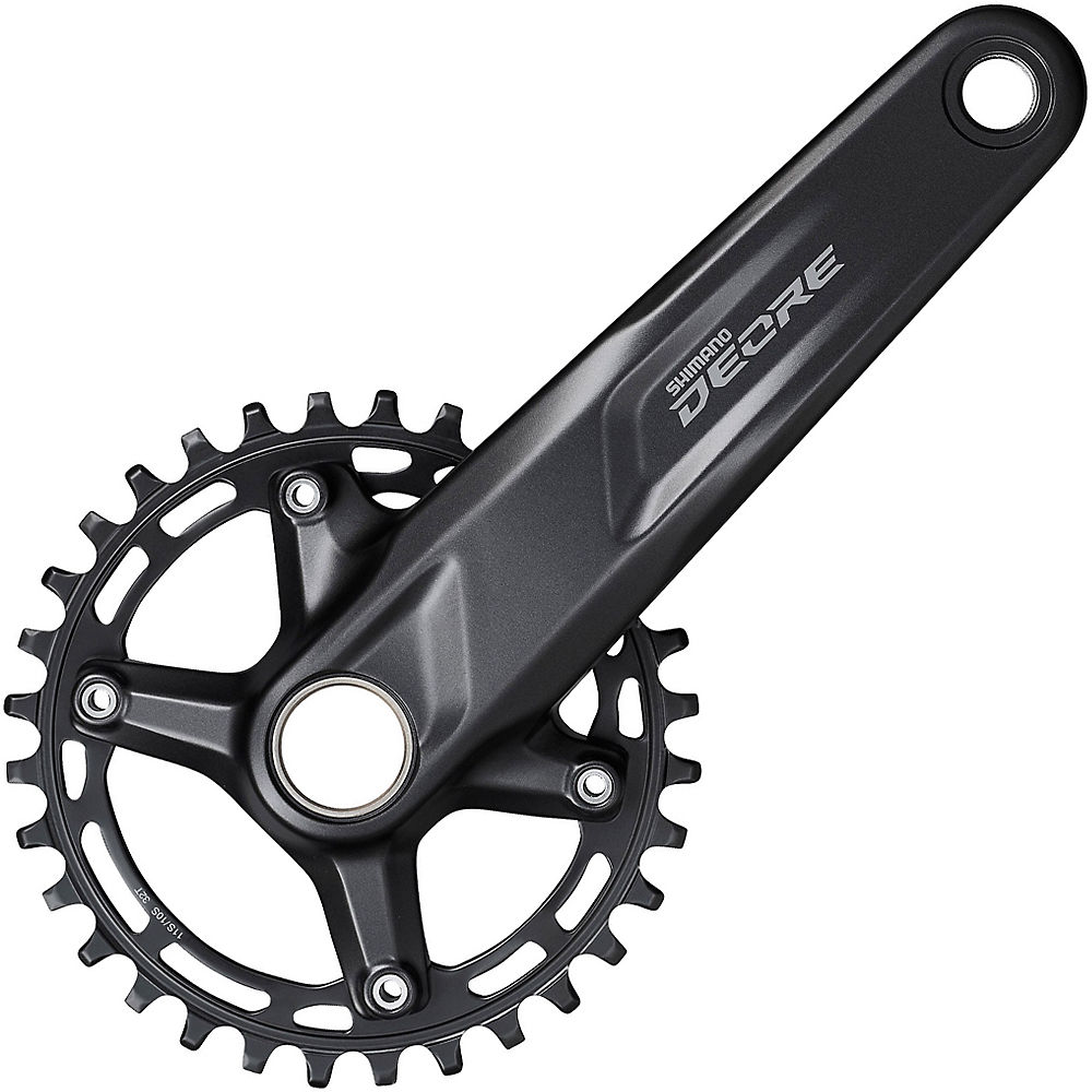Shimano M5100 Deore 10-11 Speed Single Chainset - Noir - 30t, Noir