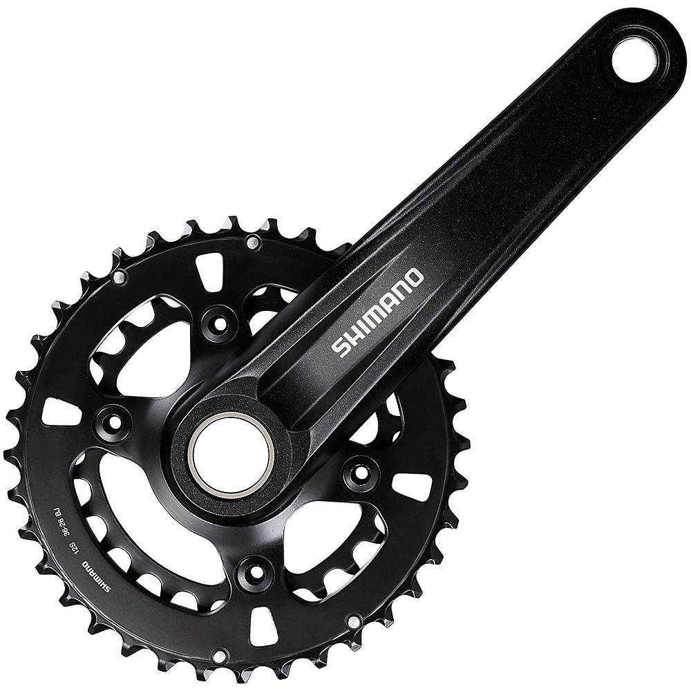 Shimano MT610 12 Speed Double Chainset - Noir - 36.26t, Noir