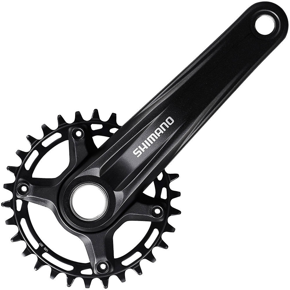 Shimano MT510 12 Speed Single Chainset - Noir - 34t, Noir