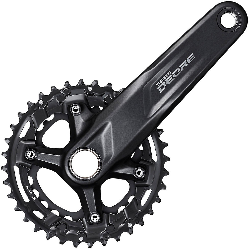 Shimano M4100 Deore 10 Sp Boost Double Chainset - Noir - 36.26t, Noir