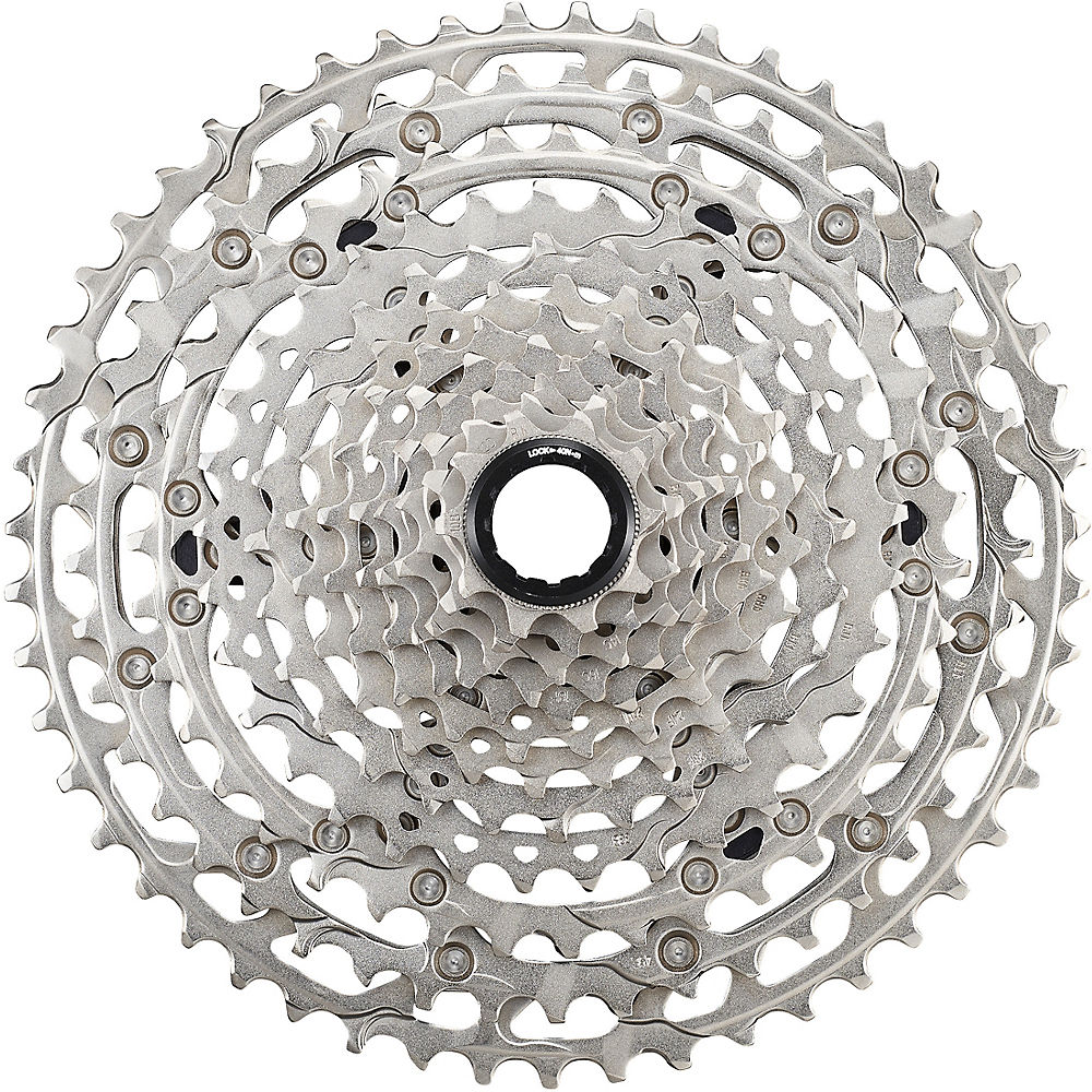 Shimano M6100 Deore 12 Speed Cassette - Argent - 10-51t, Argent