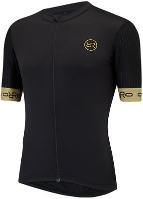 Orro Gold Tec Jersey SS20 - Black-Gold - L}, Black-Gold