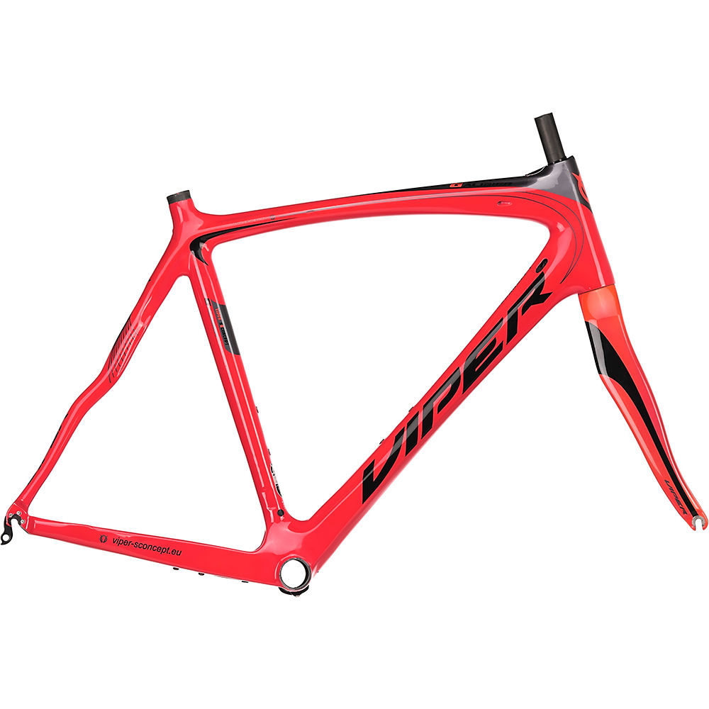 Viper Galibier Road Frameset - Rouge - Gris - 51.5cm (20), Rouge - Gris