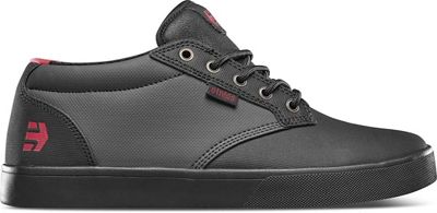 Etnies Jameson Mid Crank Shoes 2020 - Black-Dark Grey-Red - UK 12, Black-Dark Grey-Red