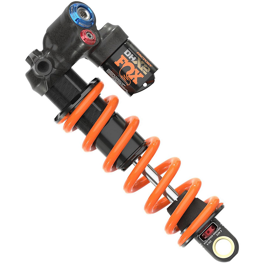 Fox Suspension DHX2 Factory Trunnion Shock 2021 - Noir - 75mm Stroke, Noir