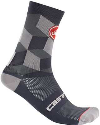 Castelli Unlimited 15 Socks  - grigio scuro - XXL, grigio scuro