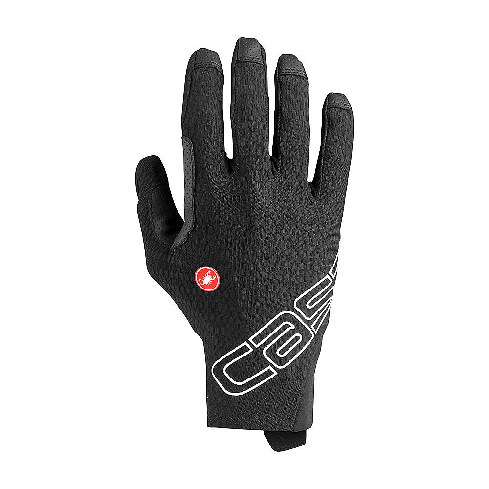 Castelli Unlimited Long Finger Gloves - Noir - XL, Noir
