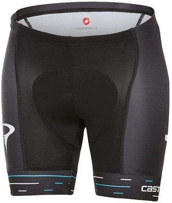 Castelli Team Sky 2017 Kids Fan Short  - Nero, Nero