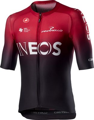 Castelli Team INEOS Aero Race 6.1 Jersey 2020 - rosso scuro - XXL, rosso scuro