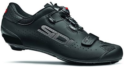 Sidi Sixty Road Shoes - Black-Black - EU 42}, Black-Black