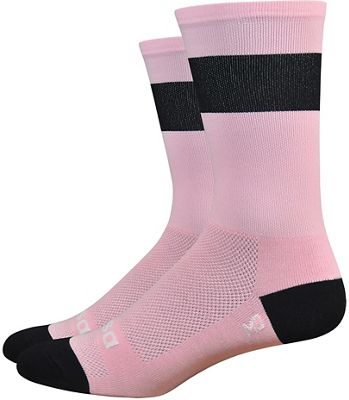 Defeet Aireator 6 Volar Socks 2020 - Rosa Pink, Rosa Pink