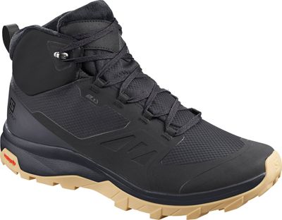 Salomon OUTsnap CSWP Boots  - Black-Ebony - UK 12.5, Black-Ebony