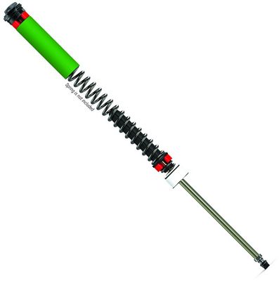Marzocchi Bomber Z1 Coil Conversion Kit - Black - 180mm, Black