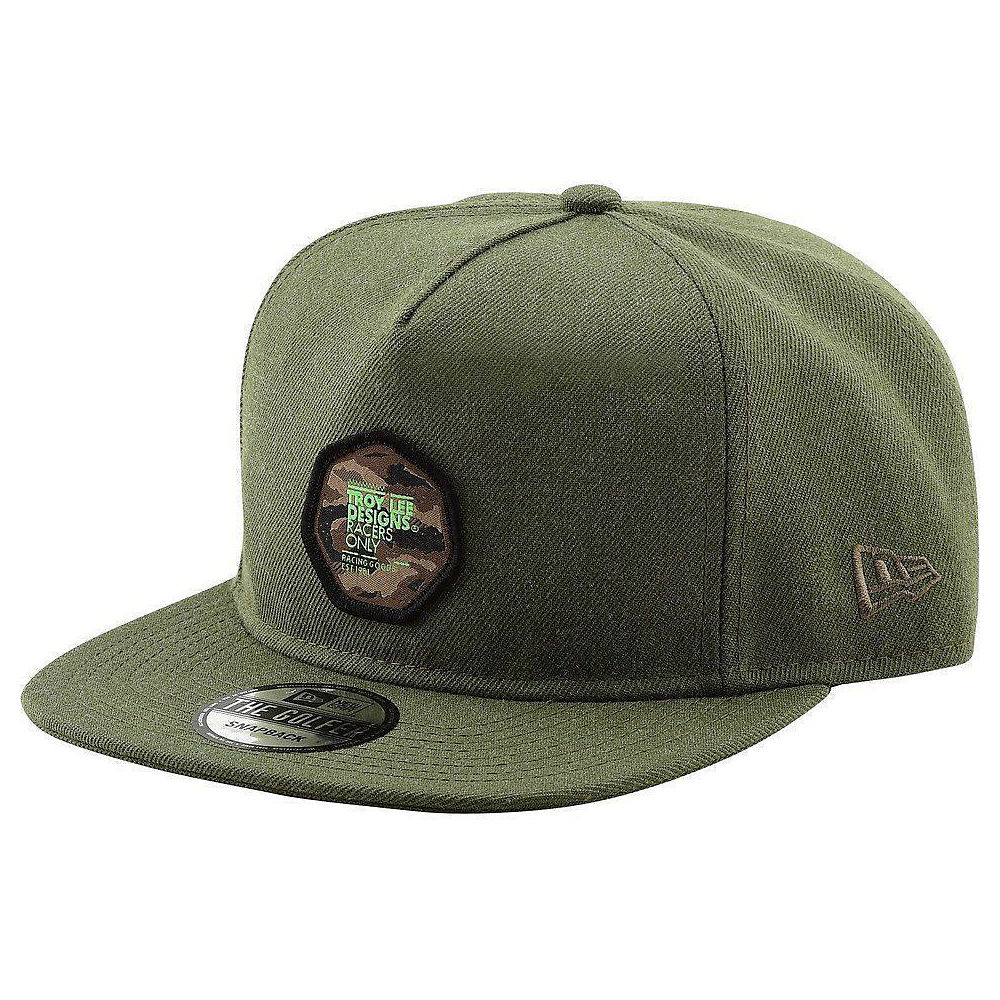 Troy Lee Designs Race Camo Snapback - Armée - One Size, Armée