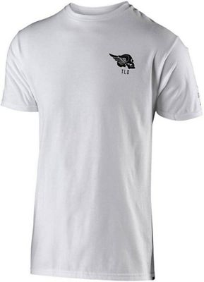 Troy Lee Designs Agent Skully Tee  - Blanc, Blanc