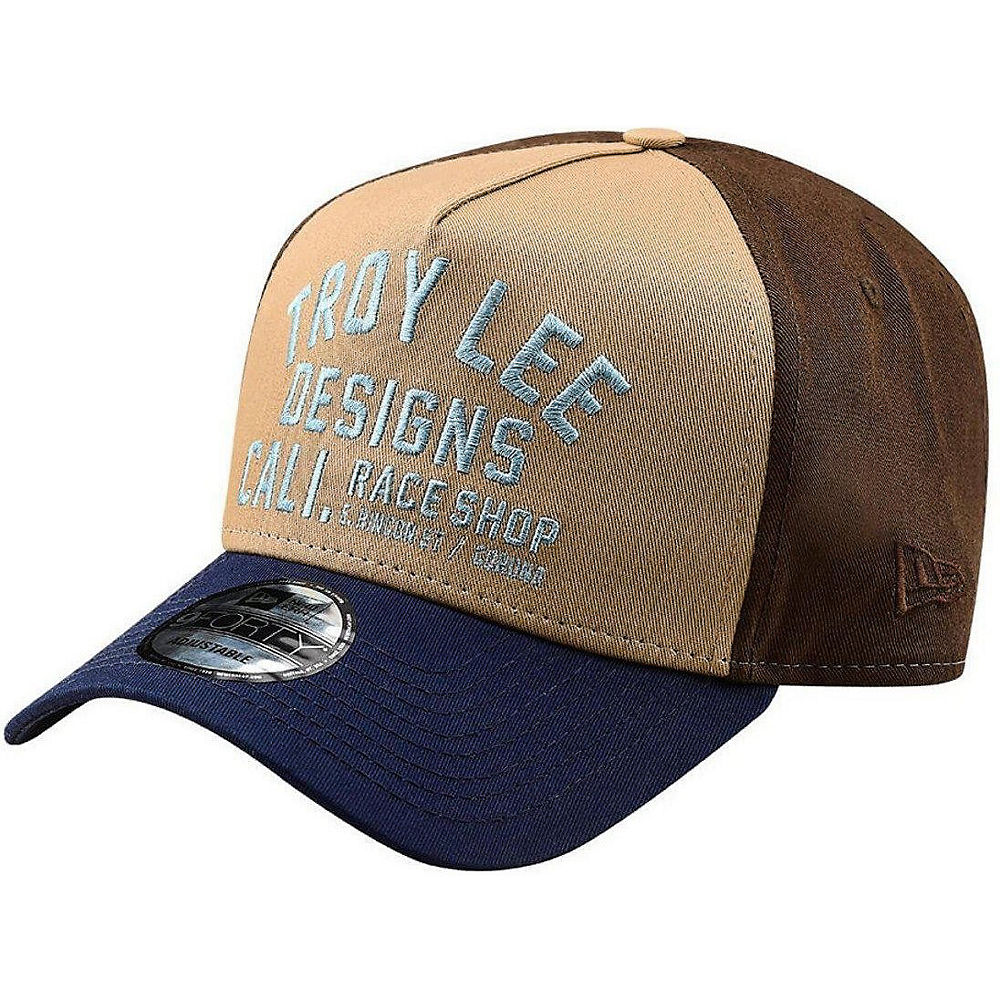 Troy Lee Designs Peak Snapback - Khaki Walnut - One Size, Khaki Walnut