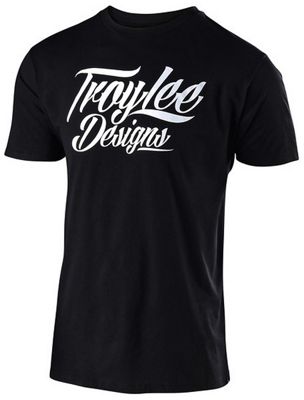 Troy Lee Designs Tattoo Tee  - Noir, Noir