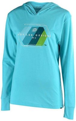 Troy Lee Designs Womens Technical Fade Pullover  - Bleu, Bleu