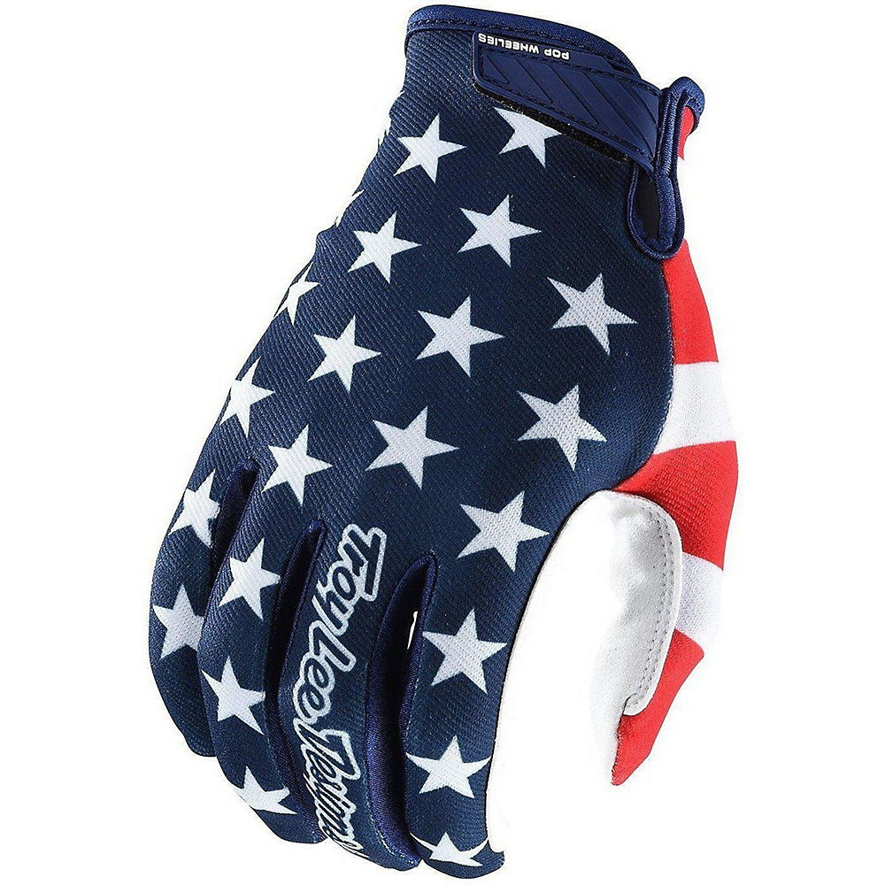 Troy Lee Designs Air Glove Americana - Bleu marine/Rouge - XXL, Bleu marine/Rouge