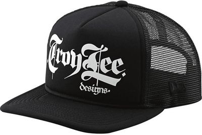 Troy Lee Designs Script Snapback  - Snapback Black - One Size, Snapback Black