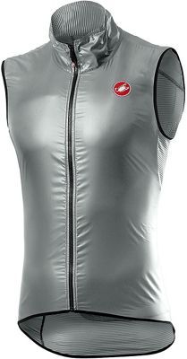 Castelli Aria Vest Gilet - Silver Gray - S}, Silver Gray