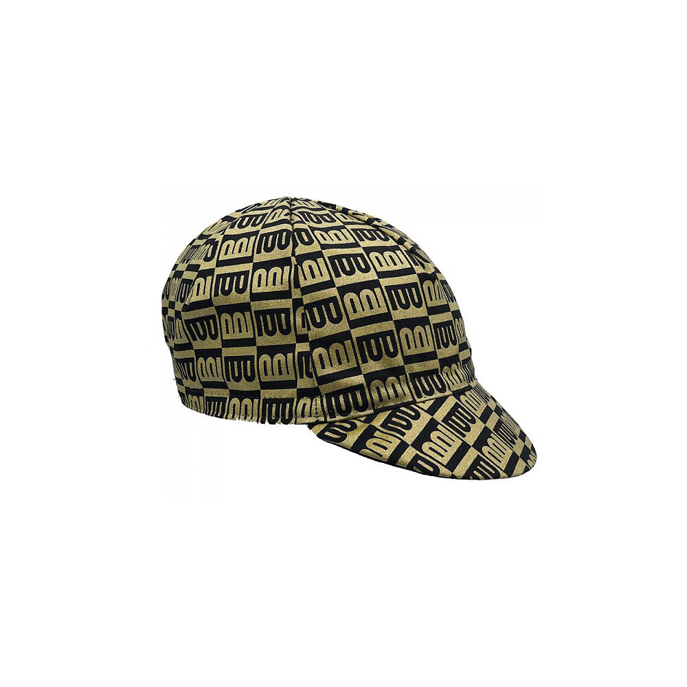 Cinelli Columbus Cento Gold Cap - Gold-Black - One Size, Gold-Black