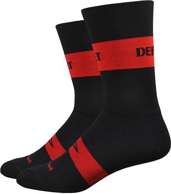 Defeet International Socks  - Nero/Rosso - L/XL/XXL, Nero/Rosso