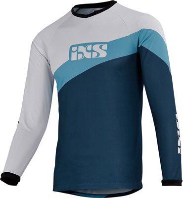 IXS Race Kid's Jersey  - Blu/Bianco, Blu/Bianco