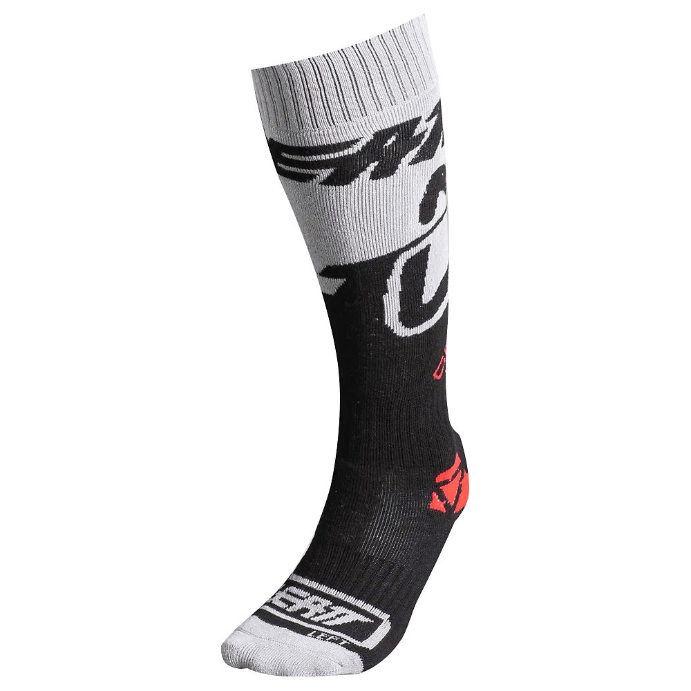 Leatt GPX Socks 2018 - Noir-Gris, Noir-Gris