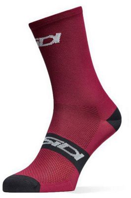 Sidi Trace Socks 2020 - Burgundy-Black, Burgundy-Black