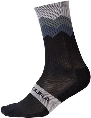 Endura Jagged Socks - Black - S/M, Black