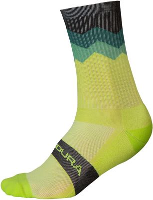Endura Jagged Socks 2020 - verde lime - S/M, verde lime