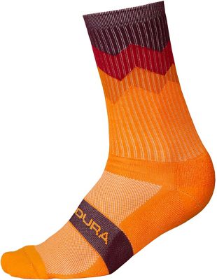 Endura Jagged Socks 2020 - mandarino - S/M, mandarino