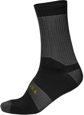 Endura Hummvee Waterproof Socks II - Black - S/M}, Black