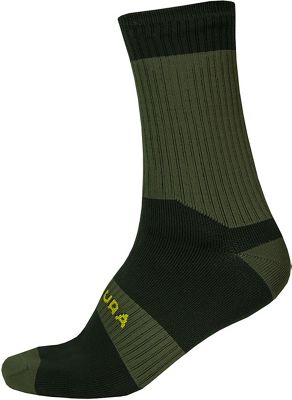 Endura Hummvee Waterproof Socks II - Forest Green - S/M}, Forest Green