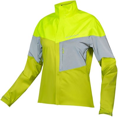 Endura Women's Urban Luminite Waterproof Jacket - Hi-Viz Yellow-Reflective - XXL}, Hi-Viz Yellow-Reflective