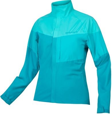 Endura Women's Urban Luminite Waterproof Jacket - Pacific Blue-Reflective - L}, Pacific Blue-Reflective