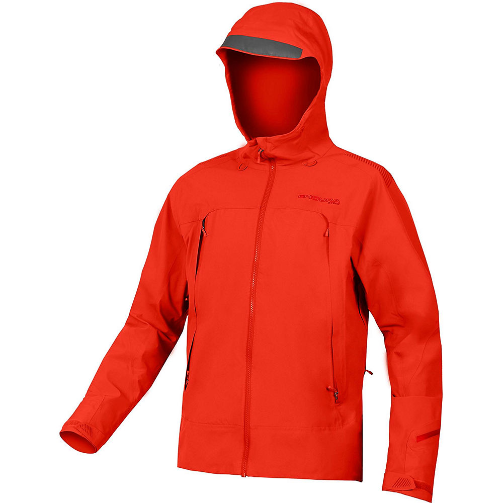 Image of Endura MT500 II Waterproof Cycling Jacket - Paprika / Medium